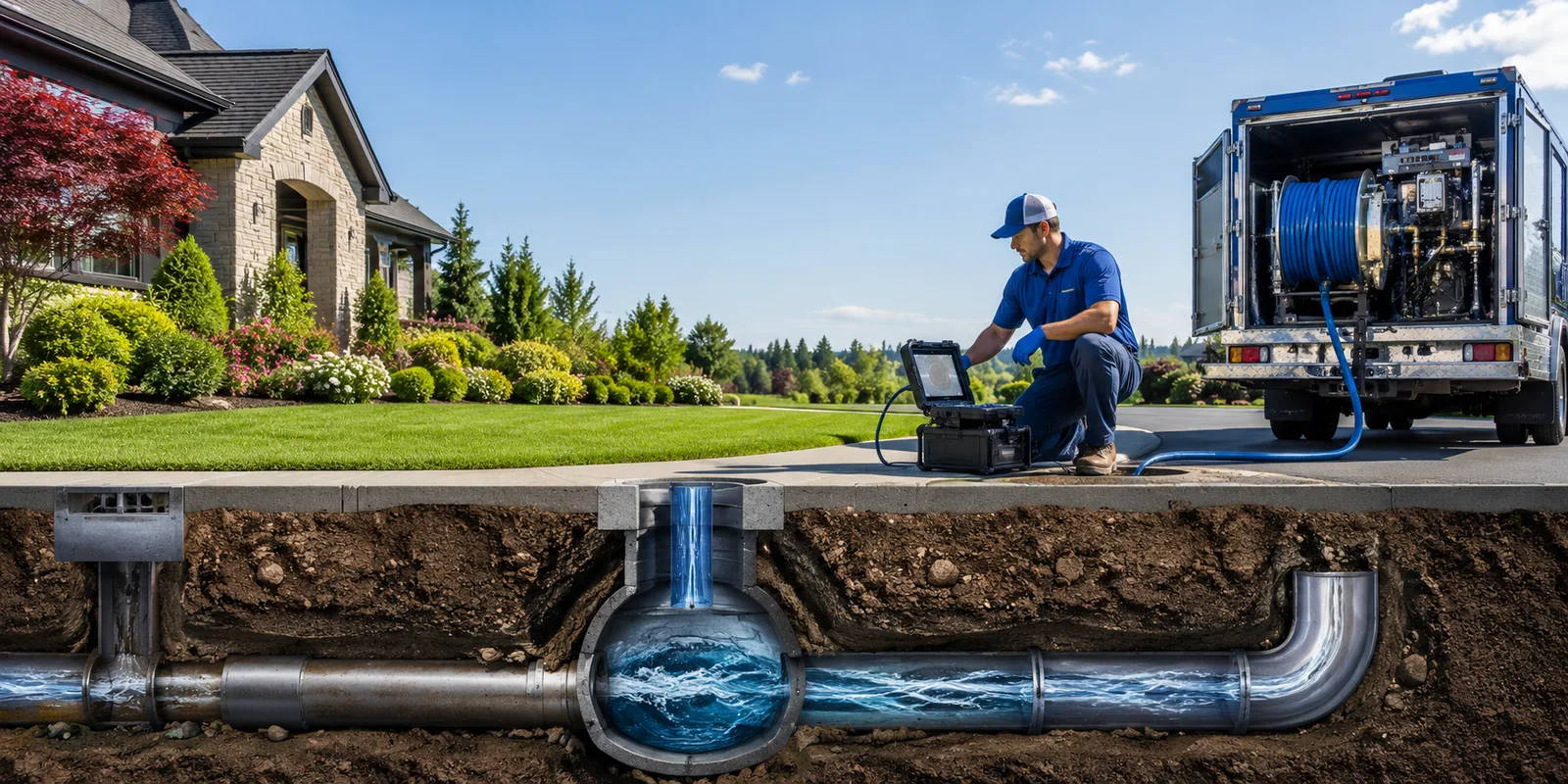 Drainage restoration information for Edwardsport, IN